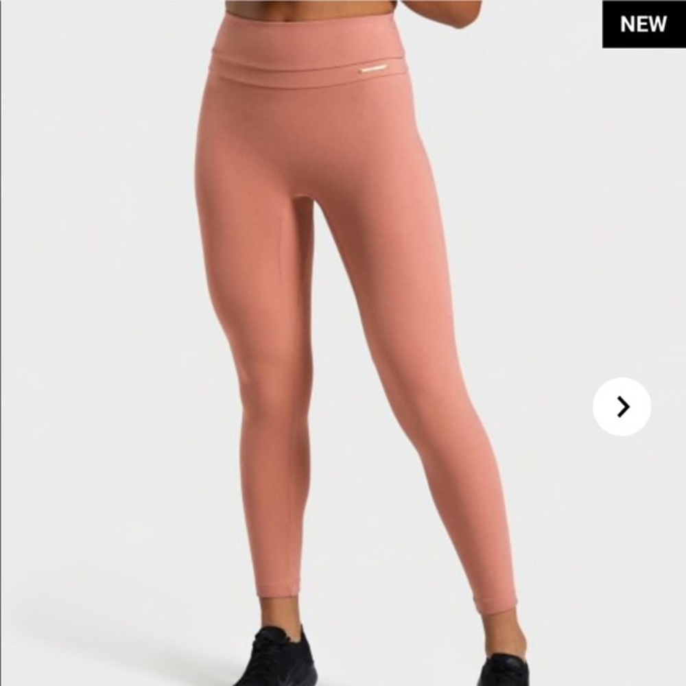 Whitney Simmons x Gymshark leggings in Brick